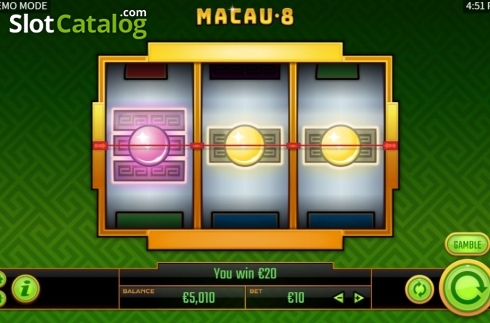 Скрин3. Macau 8 слот
