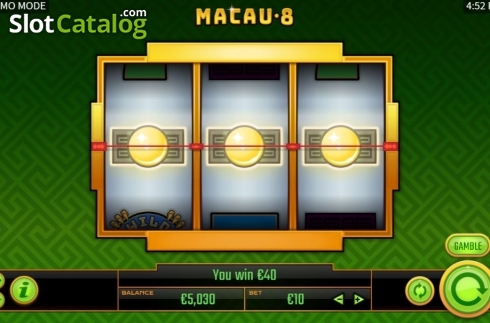 Скрин4. Macau 8 слот
