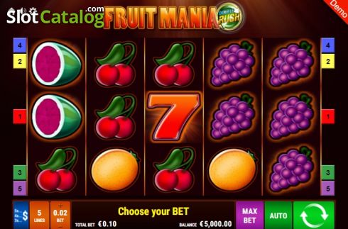 Скрин2. Fruit Mania Double Rush слот