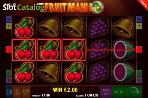 Скрин4. Fruit Mania Double Rush слот