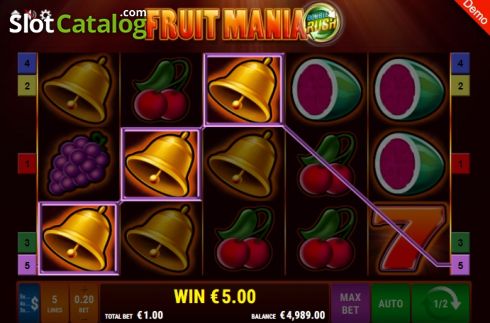 Скрин5. Fruit Mania Double Rush слот