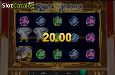 Скрин5. Kings and Jewels слот