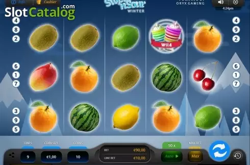 Скрин2. Sweet n' Sour Winter слот