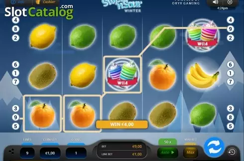 Скрин3. Sweet n' Sour Winter слот