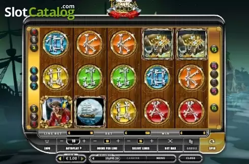 Скрин2. Tortuga Gold слот