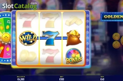 Скрин4. Golden Wheel (Golden Hero) слот