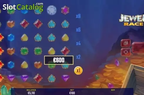 Скрин3. Jewel Race слот
