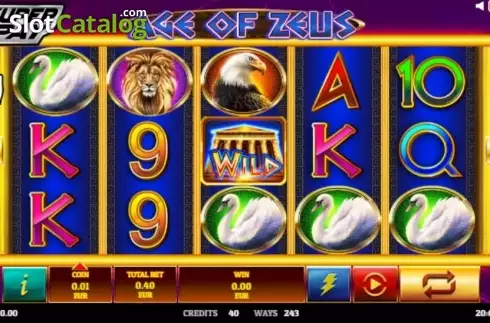 Скрин2. Age of Zeus слот