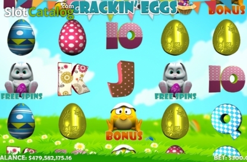Скрин2. Crackin Eggs слот