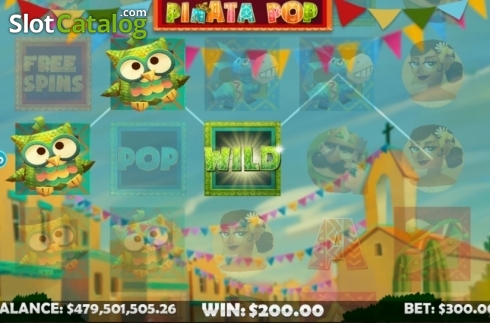 Скрин3. Pinata Pop (Mobilots) слот