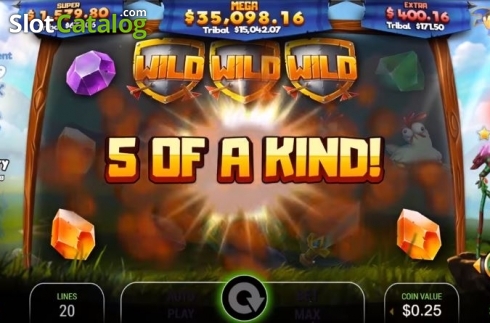 Скрин3. Victory Tribes слот