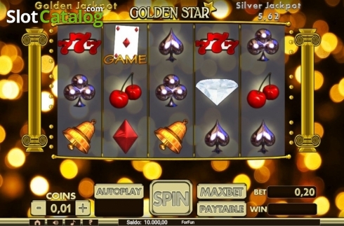 Скрин2. Golden Star (Slot Machine Design) слот