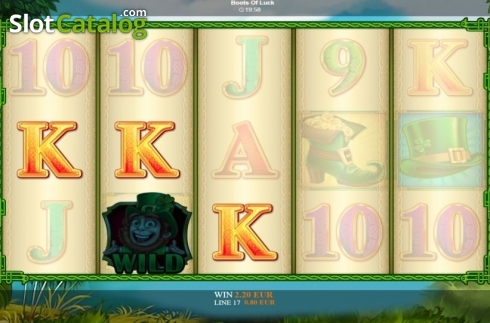 Скрин3. Boots Of Luck слот