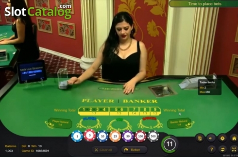 Скрин4. Knockout Baccarat Live Casino слот