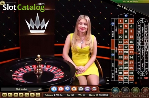 Скрин2. Roulette Live Casino (Ezugi) слот