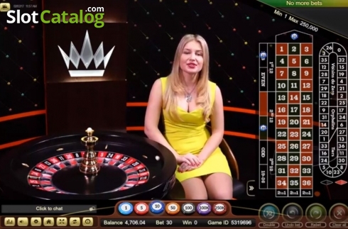 Скрин3. Roulette Live Casino (Ezugi) слот