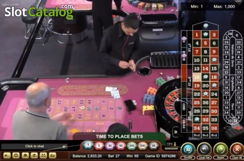 Скрин2. Roulette Portomaso Live Casino слот