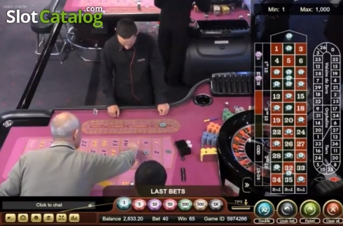 Скрин3. Roulette Portomaso Live Casino слот