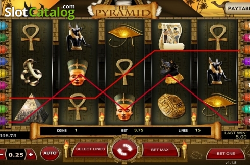 Скрин5. The Pyramid (Laifacai) слот