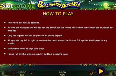 Скрин8. Bollywood Bonanza слот
