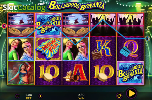 Скрин3. Bollywood Bonanza слот
