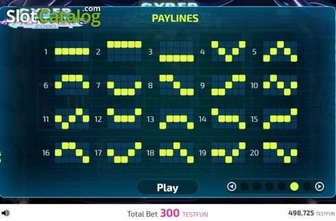 Скрин9. Cyber Hunter 2080 слот