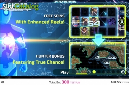 Скрин5. Cyber Hunter 2080 слот