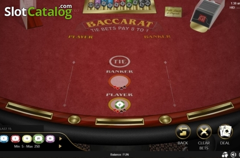 Скрин2. Baccarat (Espresso) слот