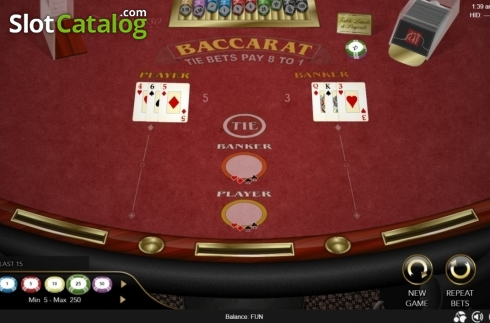 Скрин3. Baccarat (Espresso) слот