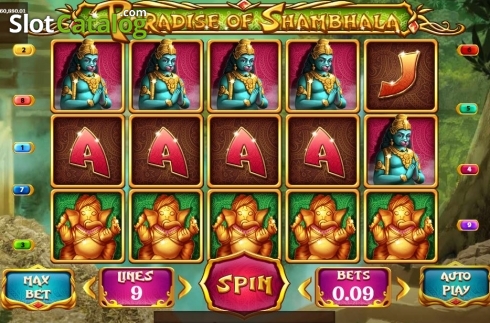 Скрин2. Paradise of Shambhala слот