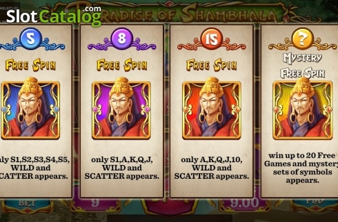 Скрин3. Paradise of Shambhala слот