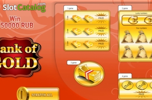 Скрин2. Bank of Gold слот
