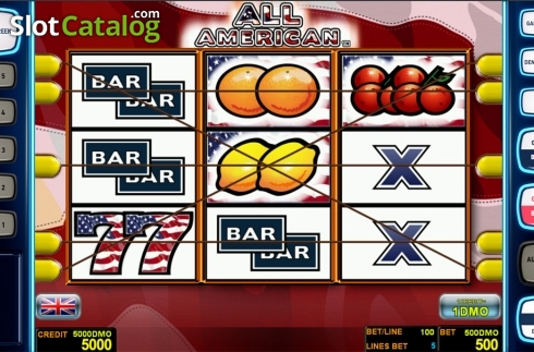 Скрин2. All American Deluxe слот