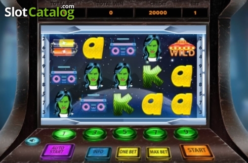 Скрин2. Galactic Quest слот