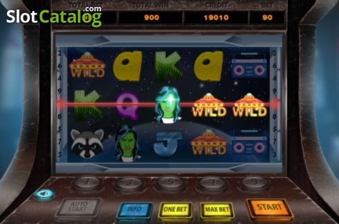 Скрин3. Galactic Quest слот