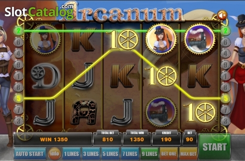 Скрин3. Arcanum (GameX) слот