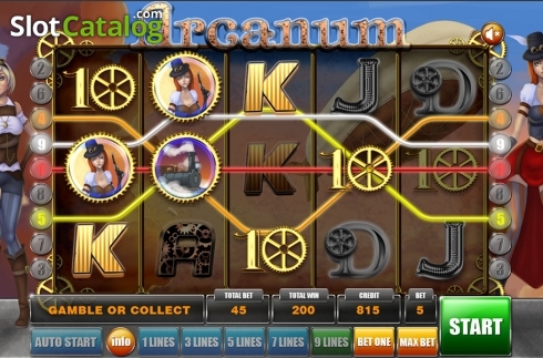 Скрин4. Arcanum (GameX) слот