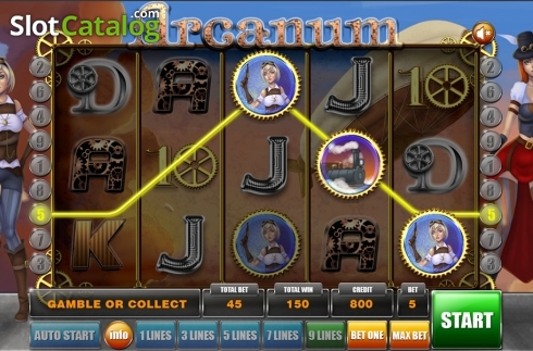 Скрин5. Arcanum (GameX) слот