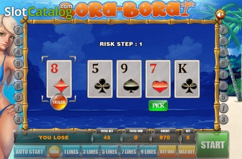 Скрин7. BoraBora слот