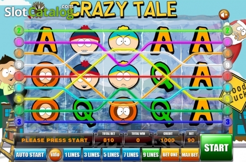 Скрин2. Crazy Tale слот