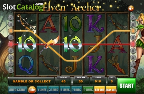 Скрин3. Elven Archer слот