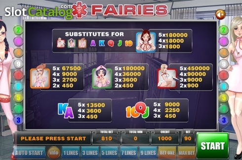 Скрин8. Fairies слот