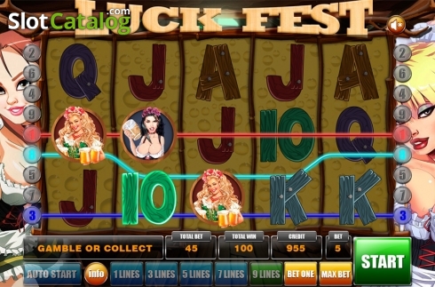 Скрин3. Luck Fest слот