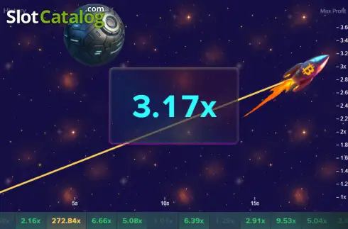 Скрин2. Moonshot (Duelbits Originals) слот