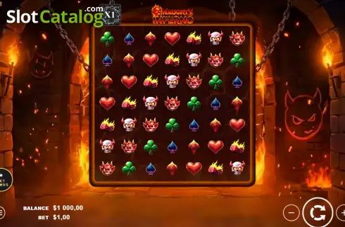 Скрин2. Naughty Inferno слот