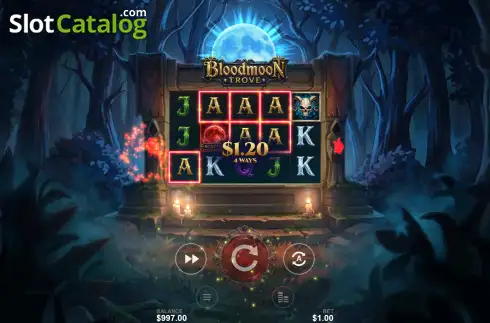 Скрин3. Bloodmoon Trove слот