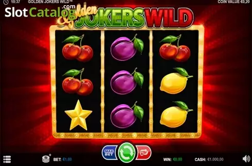Скрин5. Golden Jokers Wild слот