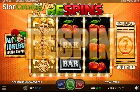 Скрин7. Golden Jokers Wild слот