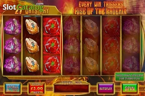 Скрин2. Rise of the Phoenix слот