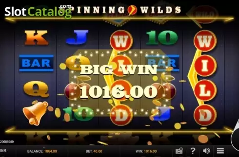 Скрин9. Spinning Wilds слот